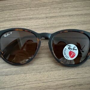 BRAND NEW RayBan Erika Tortoise Sunglasses
